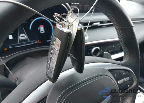 2023 Genesis Gv70 2.5T Awd из США, поврежденный, VIN KMUMADTB3PU120586